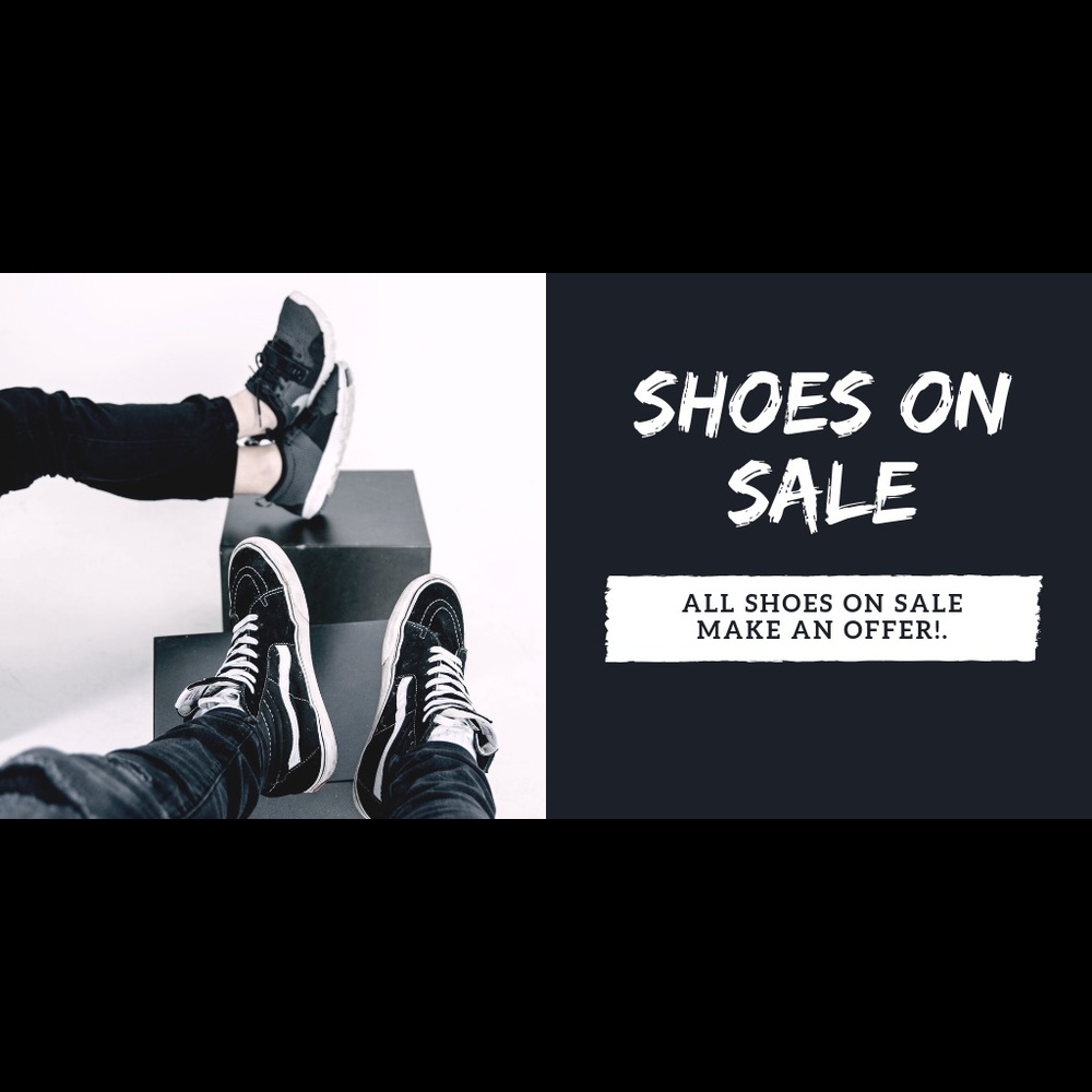 All Shoes On Sale! Make An Offer!!